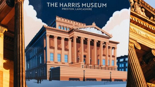 A Harris Museum coaster.