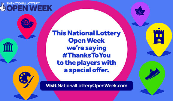 National Lottery Open Week graphic