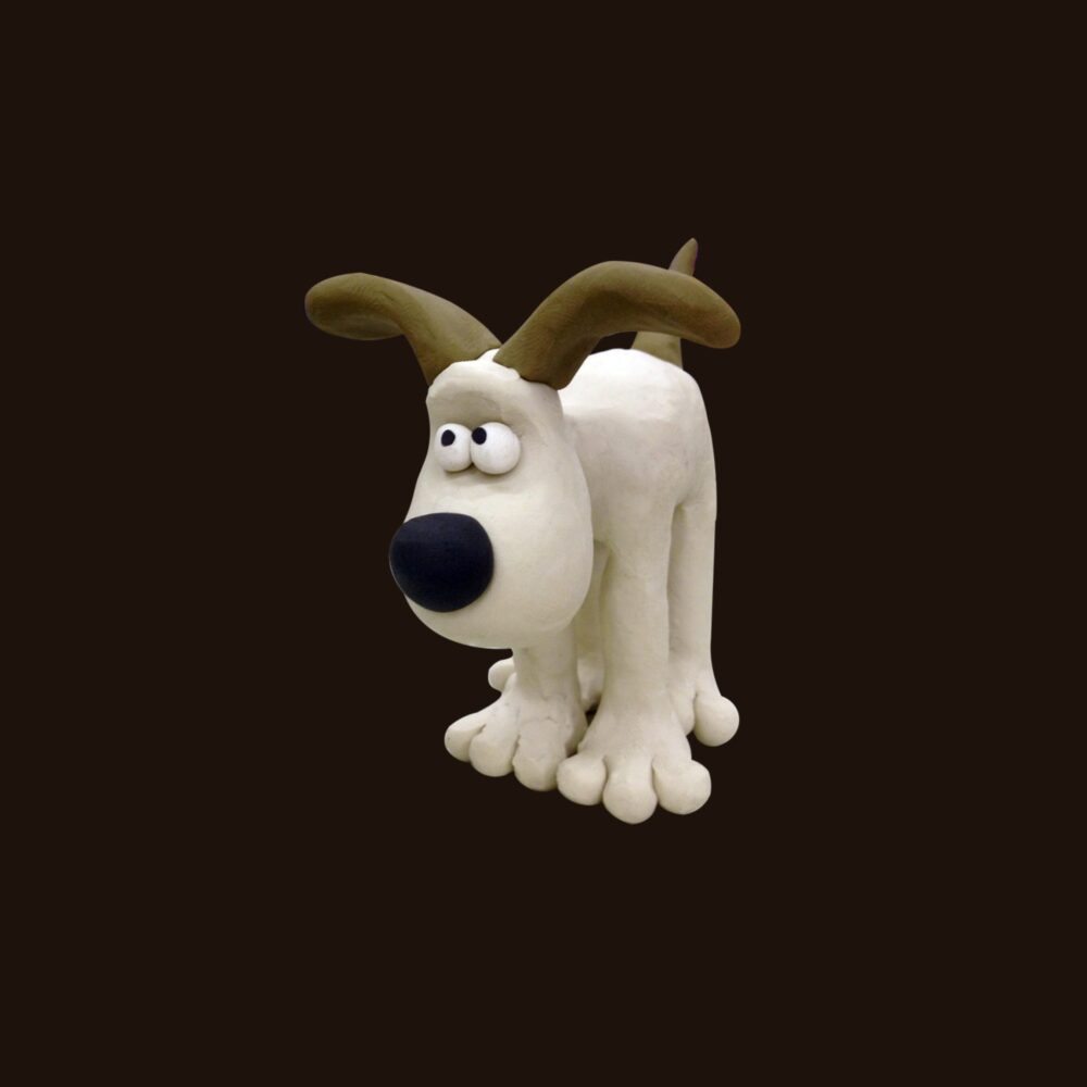 Image of a clay Gromit