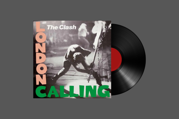 Image of a vinyl record: London Calling by The Clash