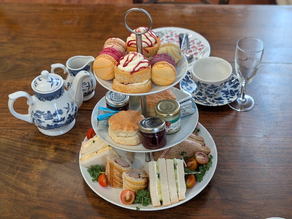 Image of a Full Afternoon Tea