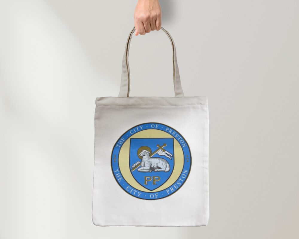 Preston Crest Tote Bag