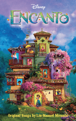 Image of Encounto DVD cover featuring the hose and family who lives there.